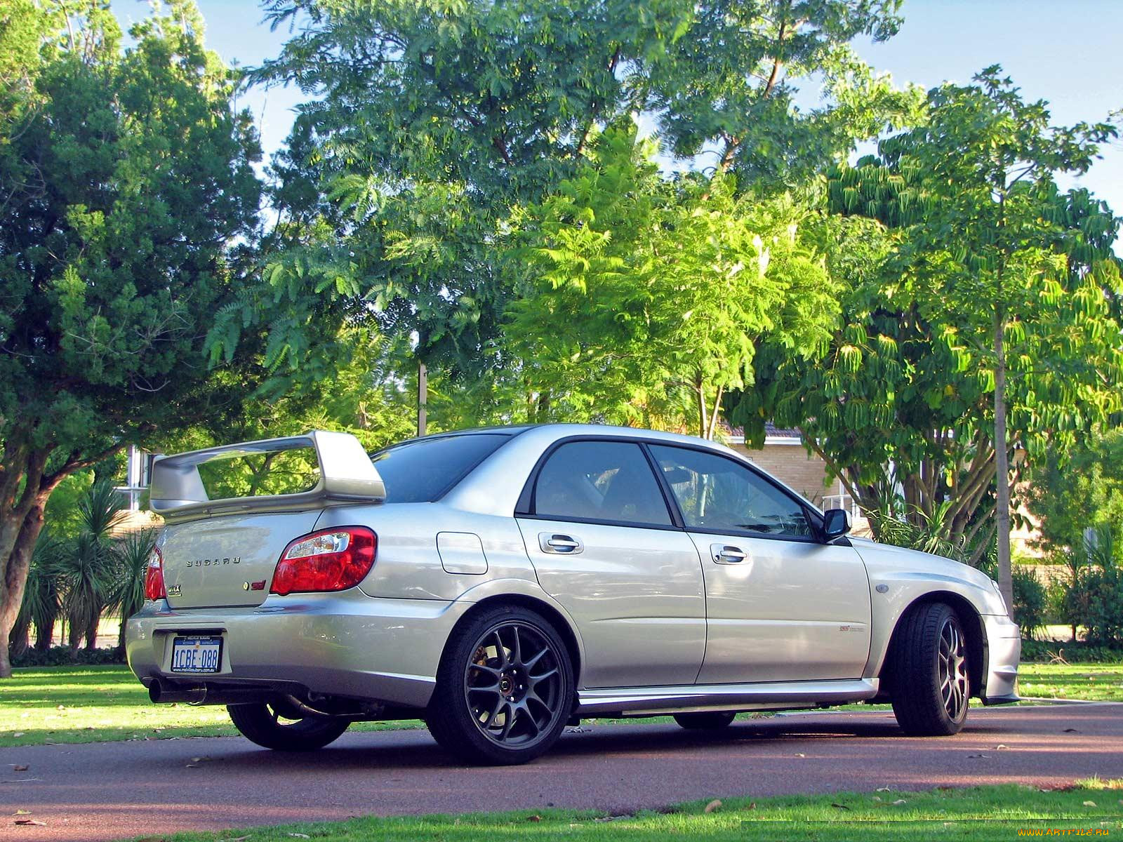 subaru, impreza, sti, 2005, 